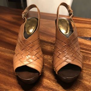 Michael Kors - Micheal - tan heels - clog